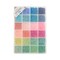 John Bead 12500pcs Assorted 24 Colors Glass Seed Beads 8/0 Jewelry Making Bead Box